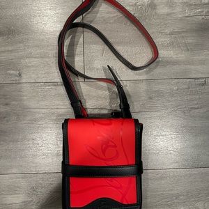 FINAL PRICE DROP!! Authentic!! CHRISTIAN LOUBOUTIN Benech Reporter Messenger Bag